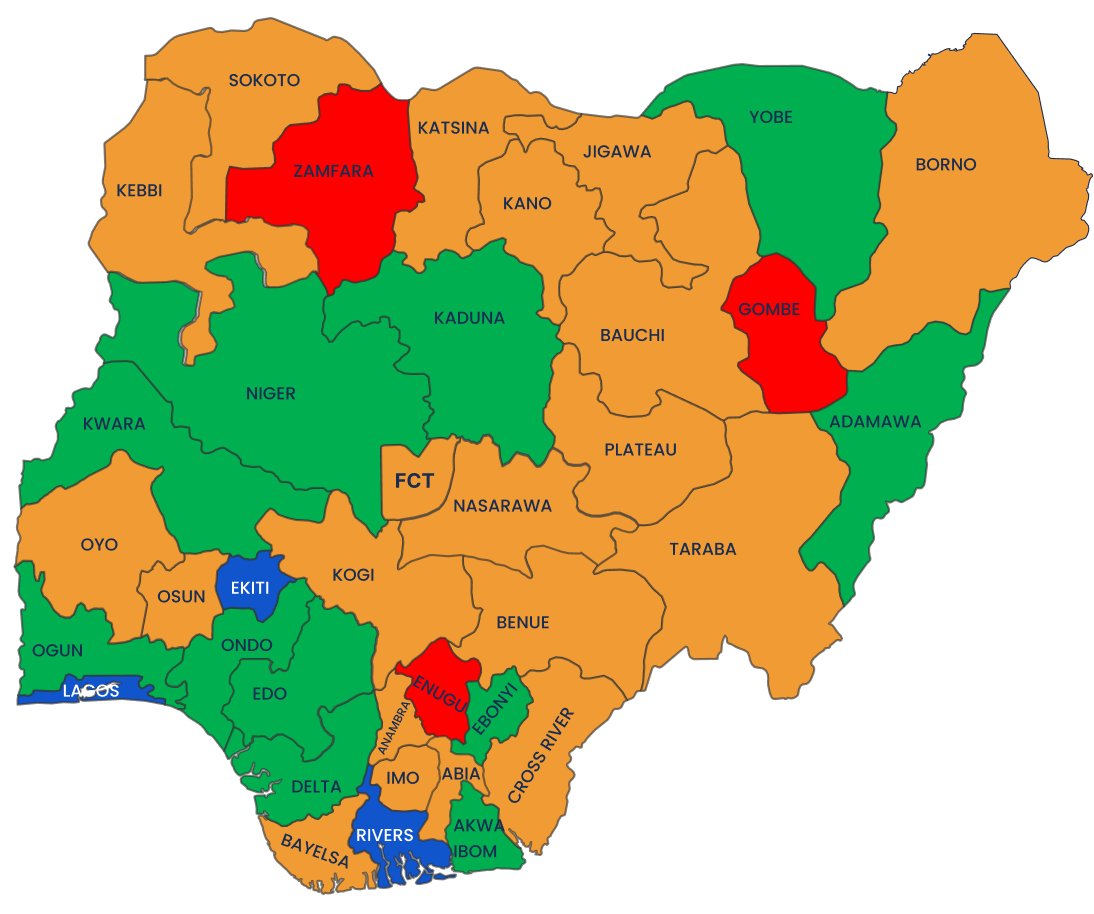 Naija Interactive Map Latest Ranked 2024